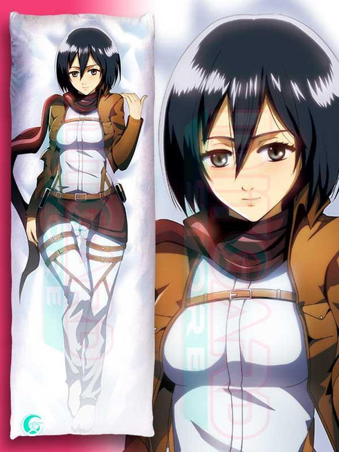 Mikasa Ackerman V2 Body pillow case ATTACK ON TITAN Mitgard-Knight